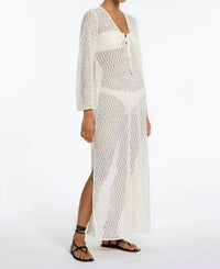 Jets - Stretch-Lace Maxi Kaftan