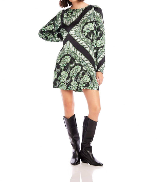 Fifteen Twenty - Juliette Florence Print Mini Dress