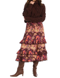 Allison New York - Georgia Tiered Midi Skirt