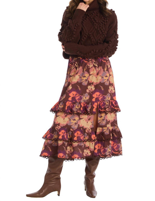 Allison New York - Georgia Tiered Midi Skirt