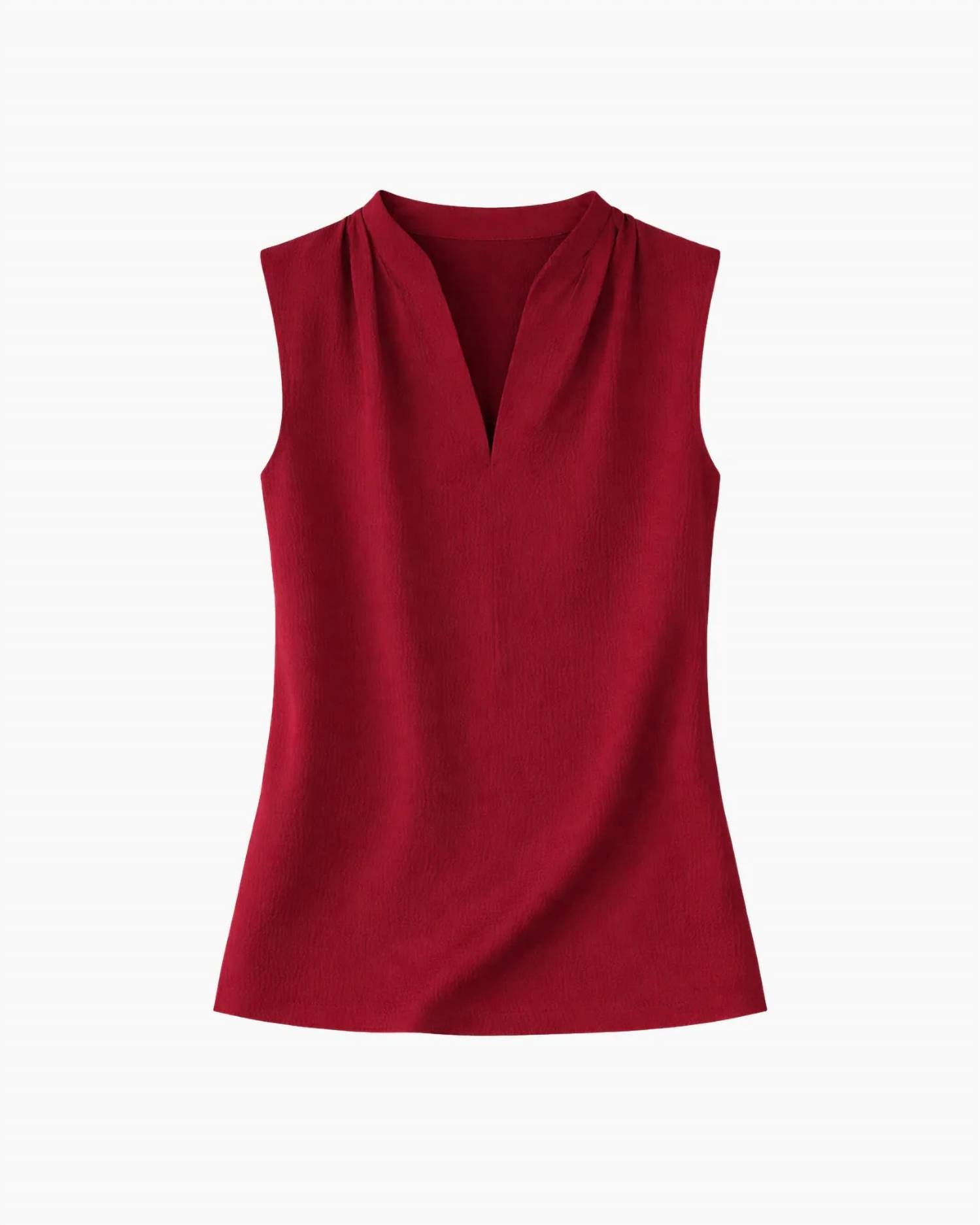Go By Go Silk - Go To Shell Silk Top