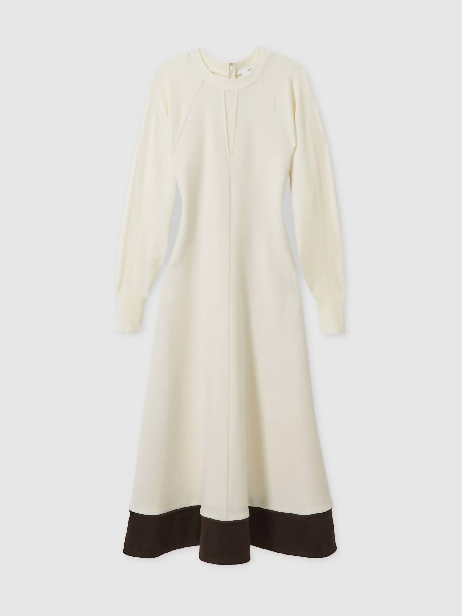 Reiss - Caprice Wool Blend Knitted Midi Dress