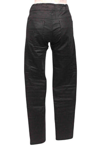 Alembika - Women's Snakeskin Drawstring Waist Jeans