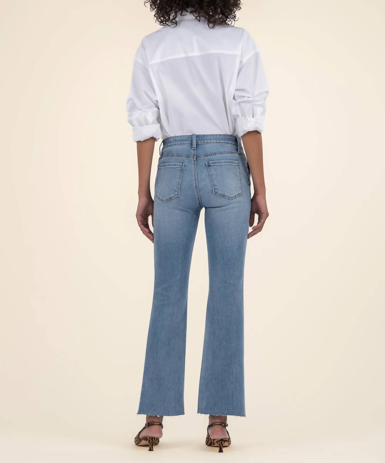 Kut From The Kloth - Kelsey Mid Rise Ankle Flare Jeans