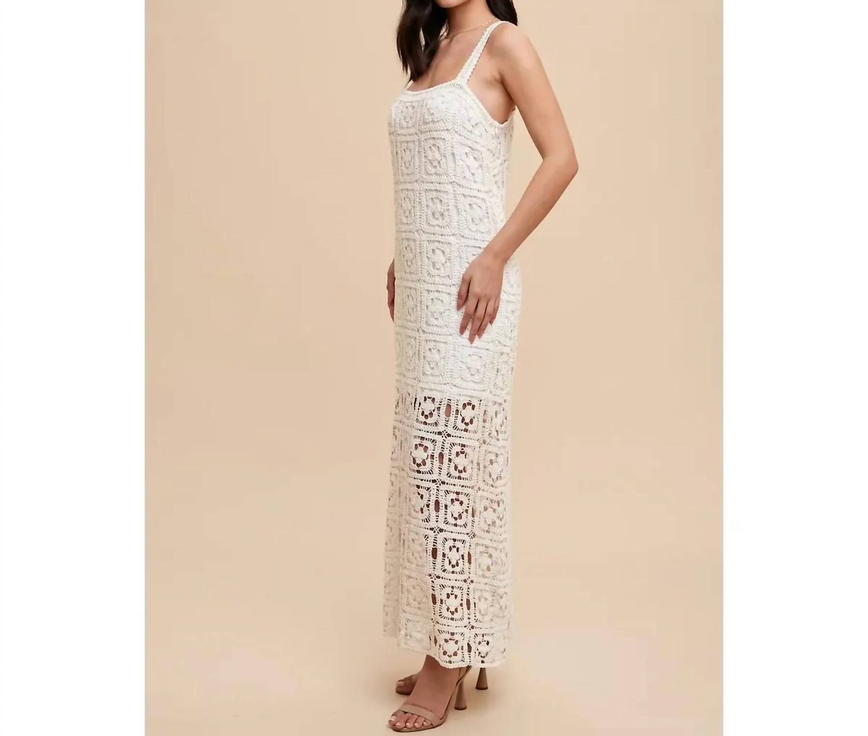 In-Loom - Lola Crochet Maxi Dress