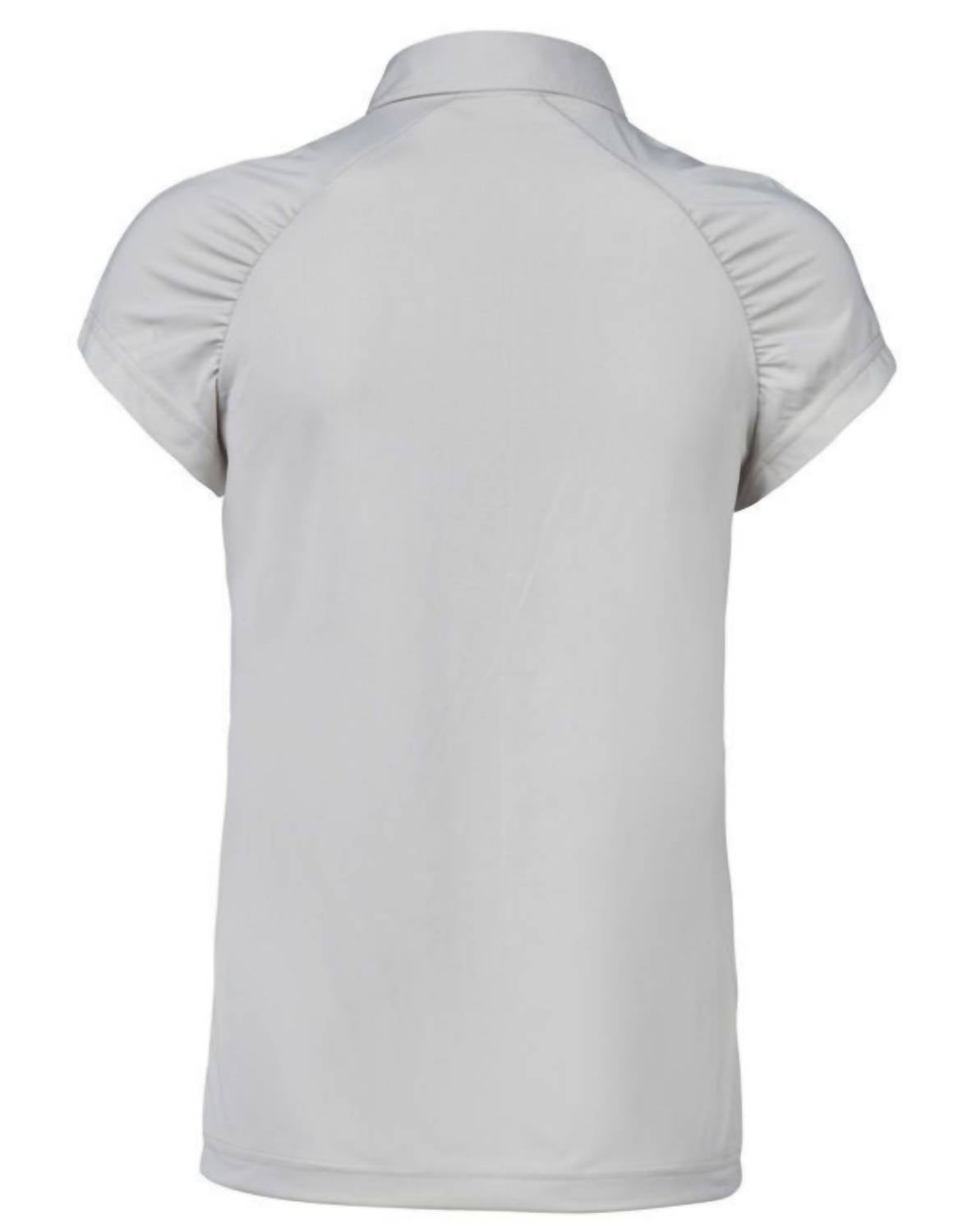 Ariana Cap Sleeve Polo Shirt