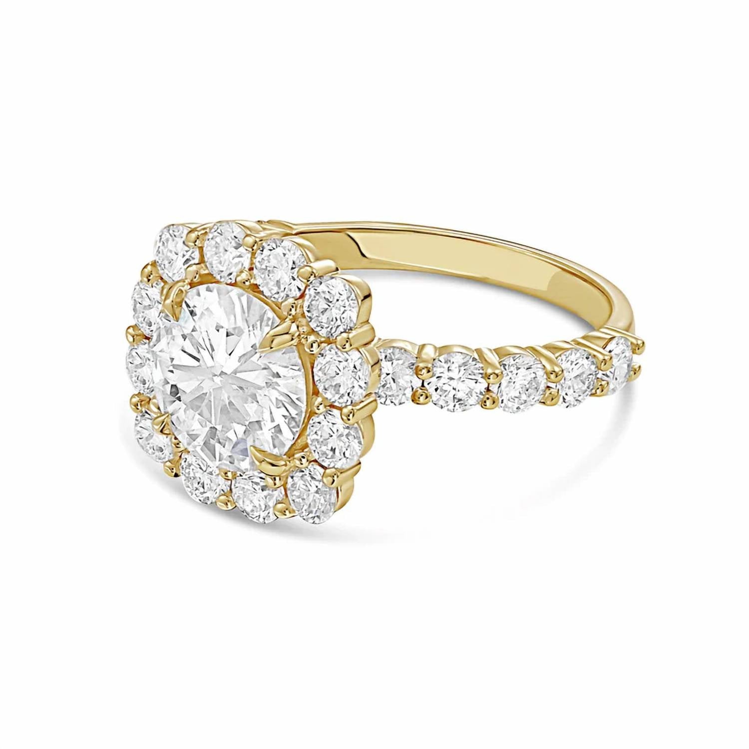 Diana M Jewels - Women's Round Lab-Grown Diamond Fashion Ring (8.00 Ct) - Elegant Plus