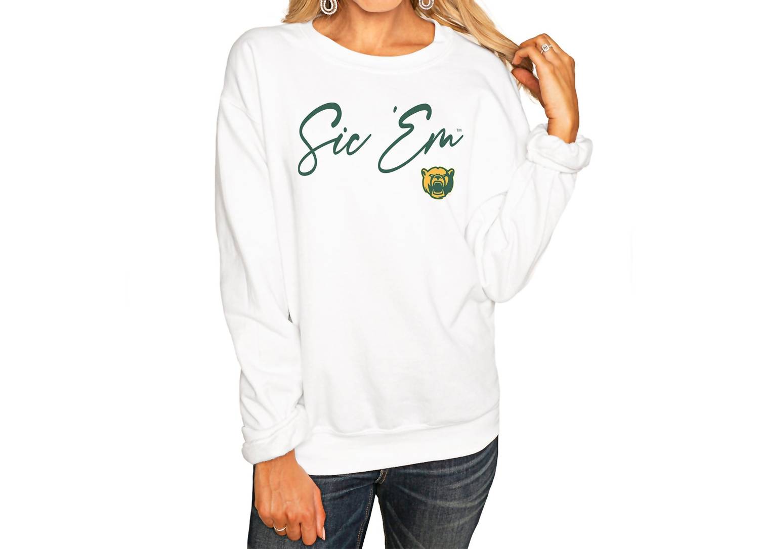 Gameday Couture - Baylor University Long Sleeve Crew Tee