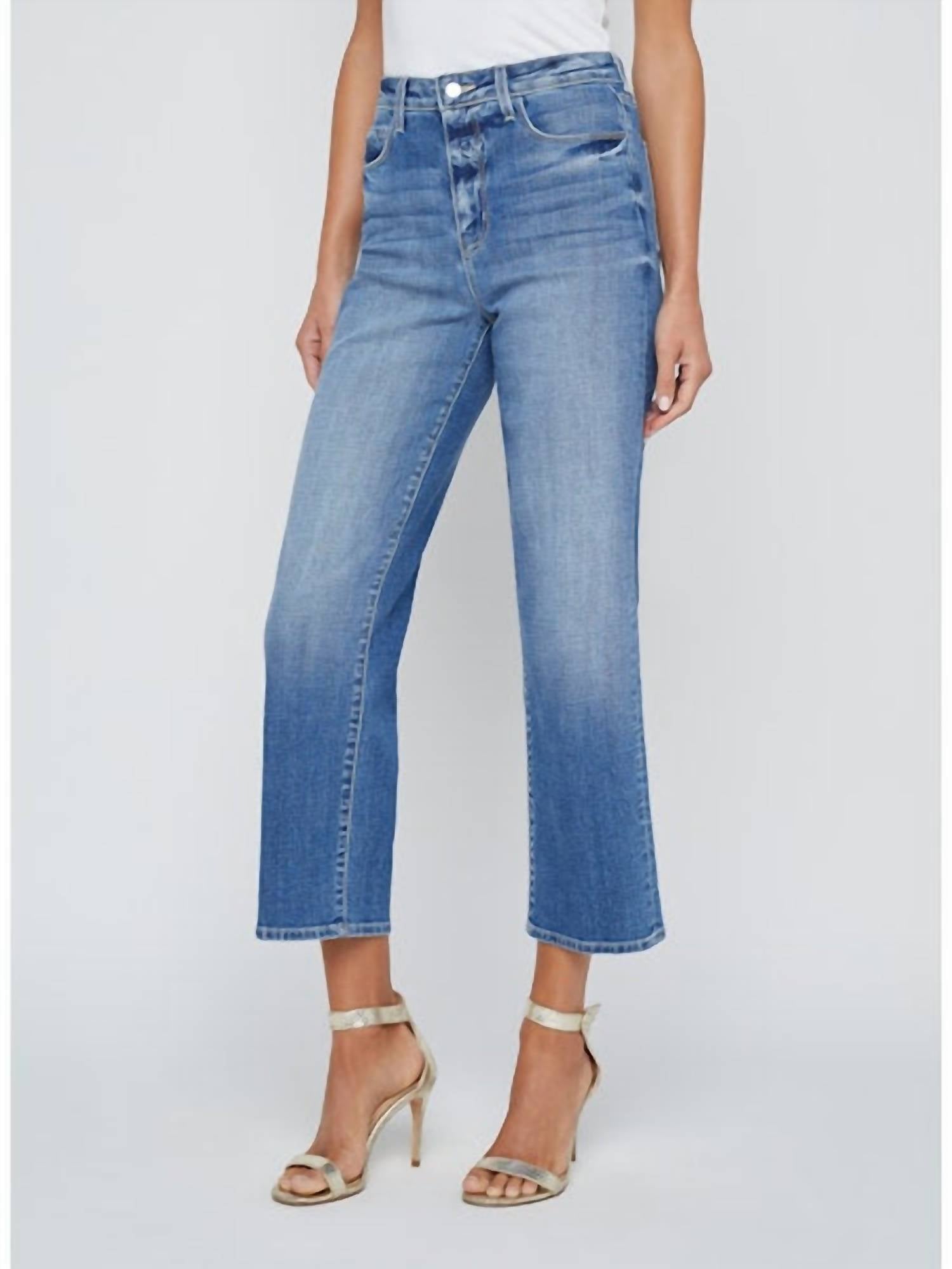 L'Agence - June Cropped Stovepipe Jean
