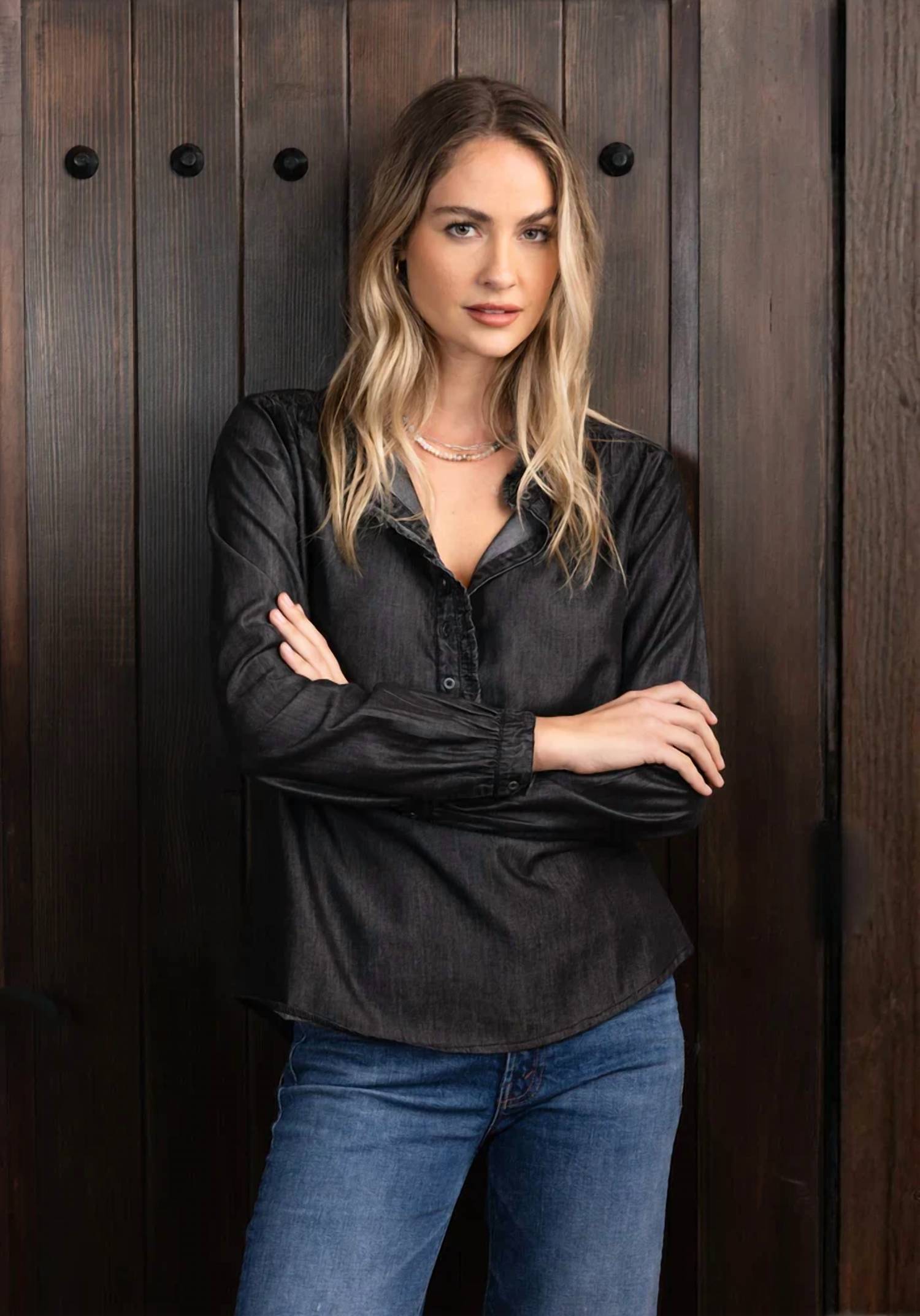 Dylan - Ruffle Up Blouse