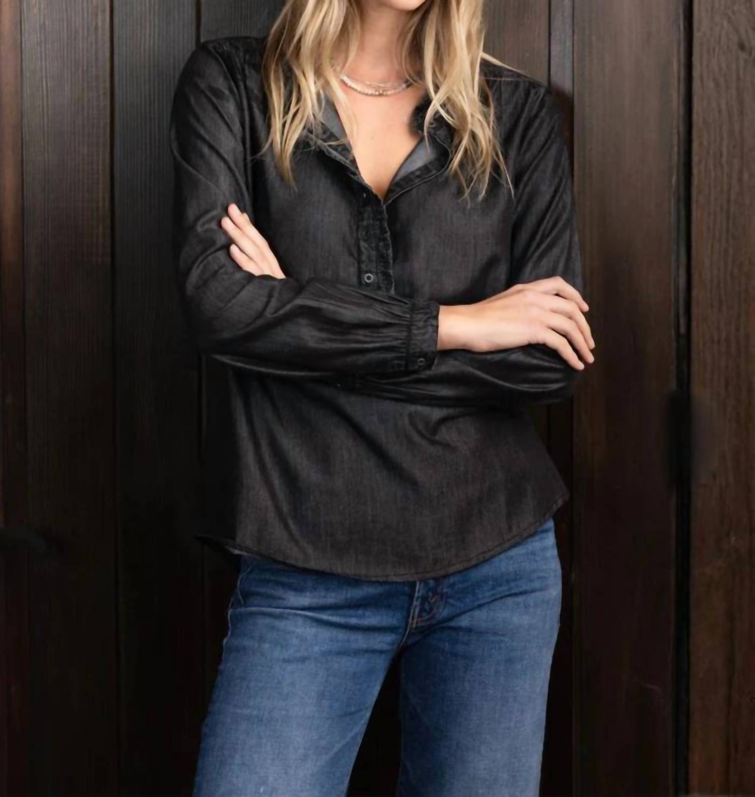Dylan - Ruffle Up Blouse