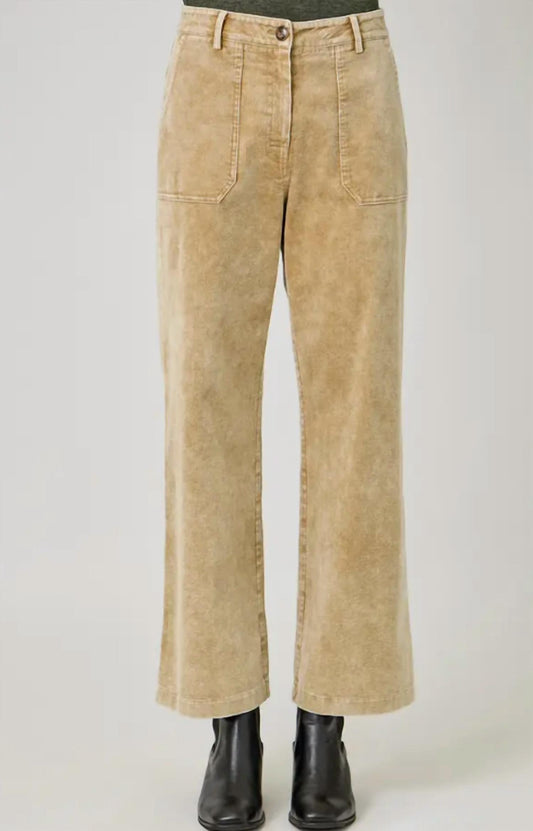 Mystree - Holly Washed Corduroy Trouser Pants