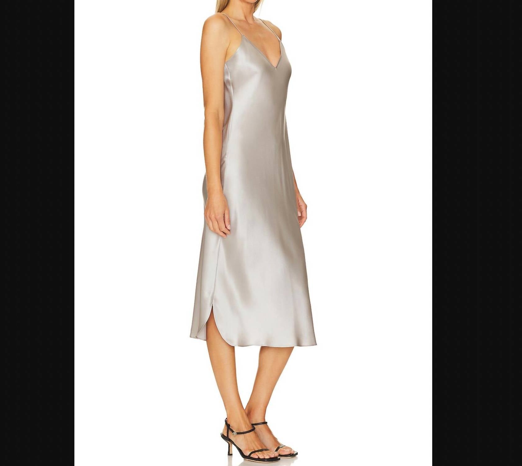Nili Lotan - Midi Cami Silk Slip Dress