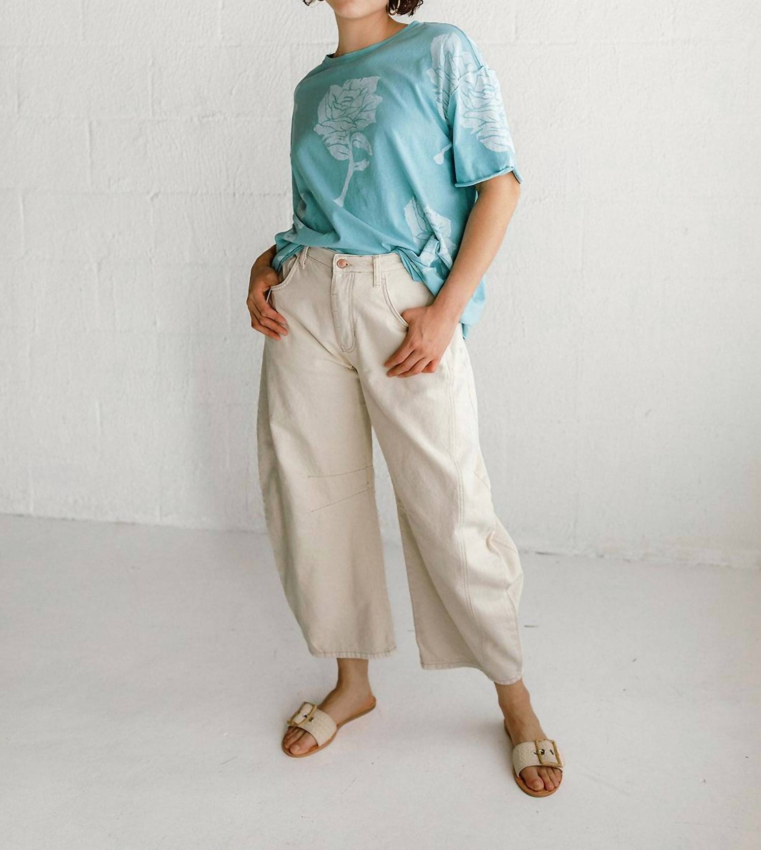 Free People - Good Luck Mid-Rise Barrel Jeans