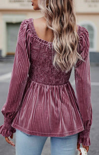 Epretty - My Mysterious Side Velvet Top