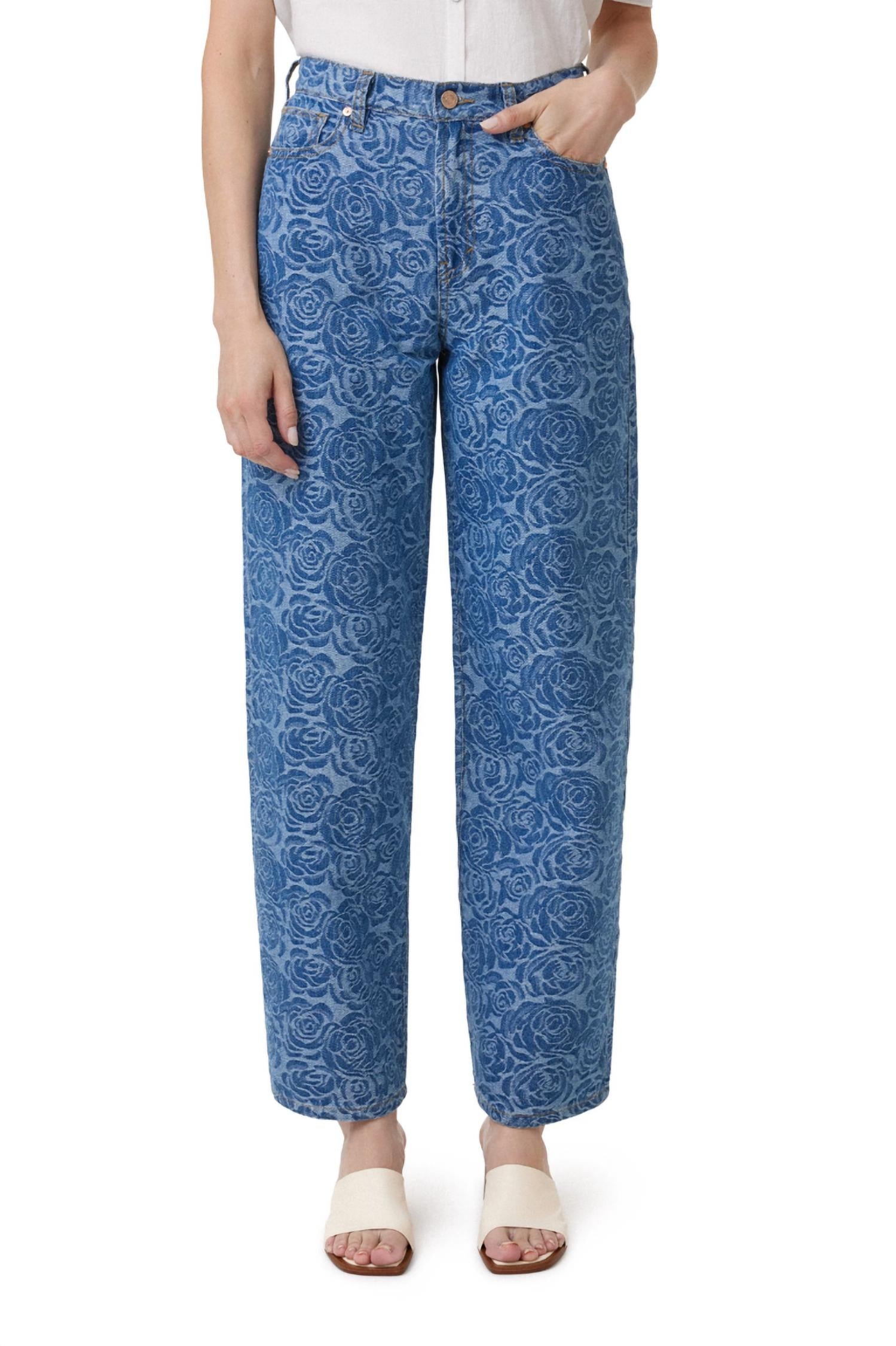Habitual - Jacquard Barrel Jeans