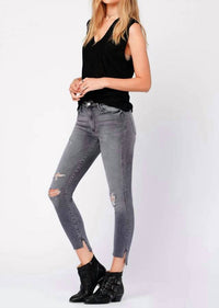 Black Orchid - Miranda Off Step High Rise Skinny Jeans