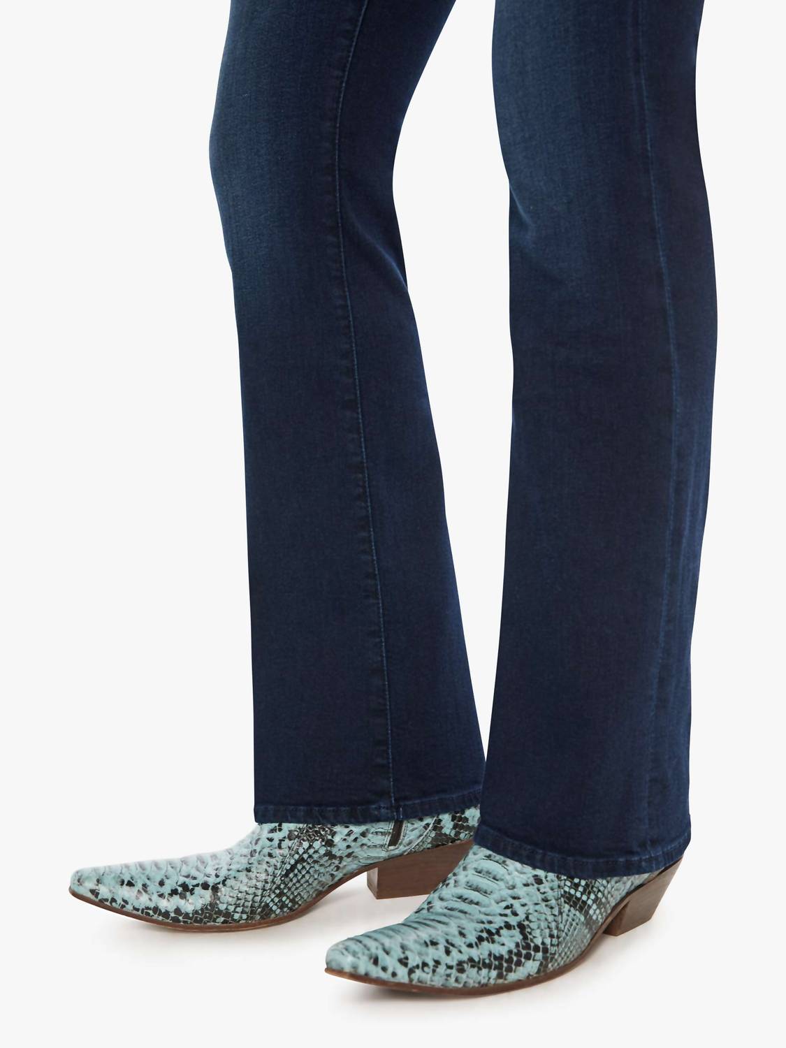 Mother - Mid Rise Smokin Skimp Flared Leg Jeans