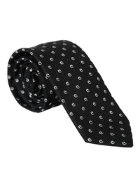 Dolce & Gabbana - Logo Cotton Blend Adjustable Tie