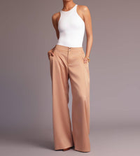 HEROINE SPORT Clair Wide-leg Pants in sand - women's pants