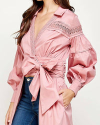 Strut & Bolt - Front Tie Long Shirt