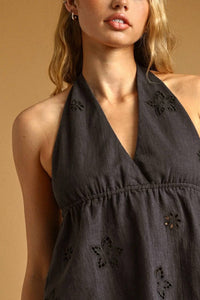 Miou Muse - Desert Bloom Halter Top