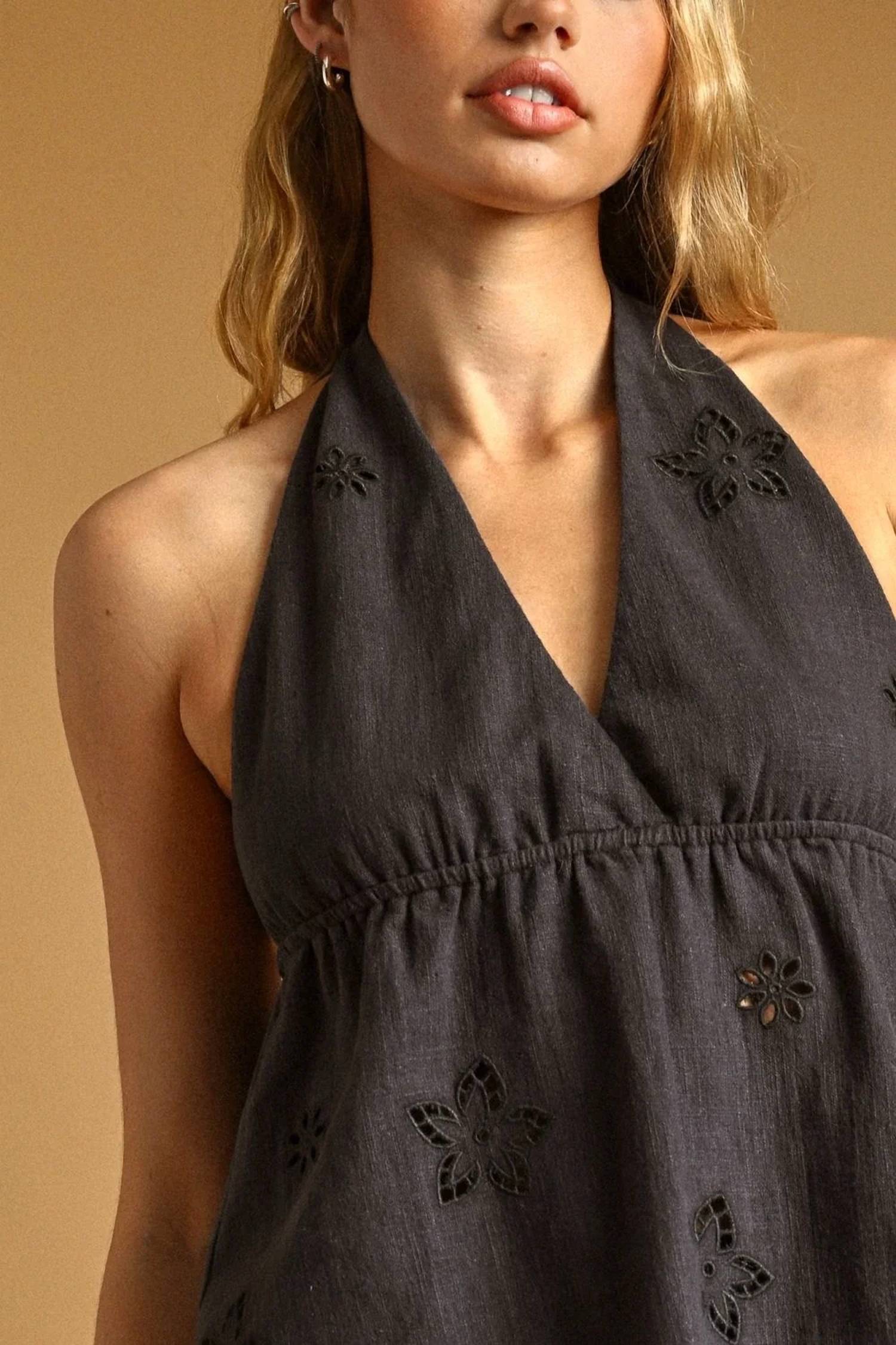 Miou Muse - Desert Bloom Halter Top