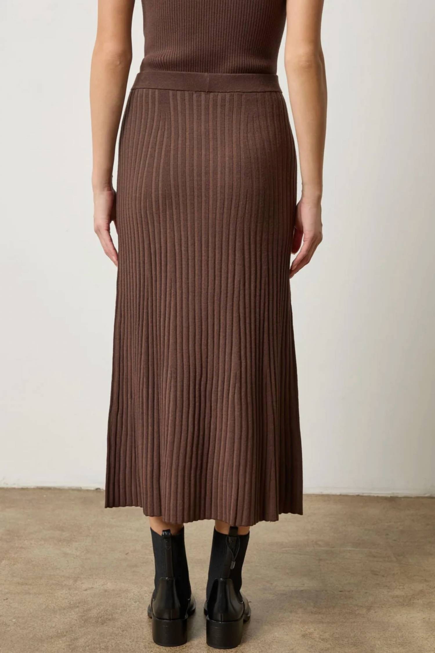 Lilla P - Straight Rib Skirt