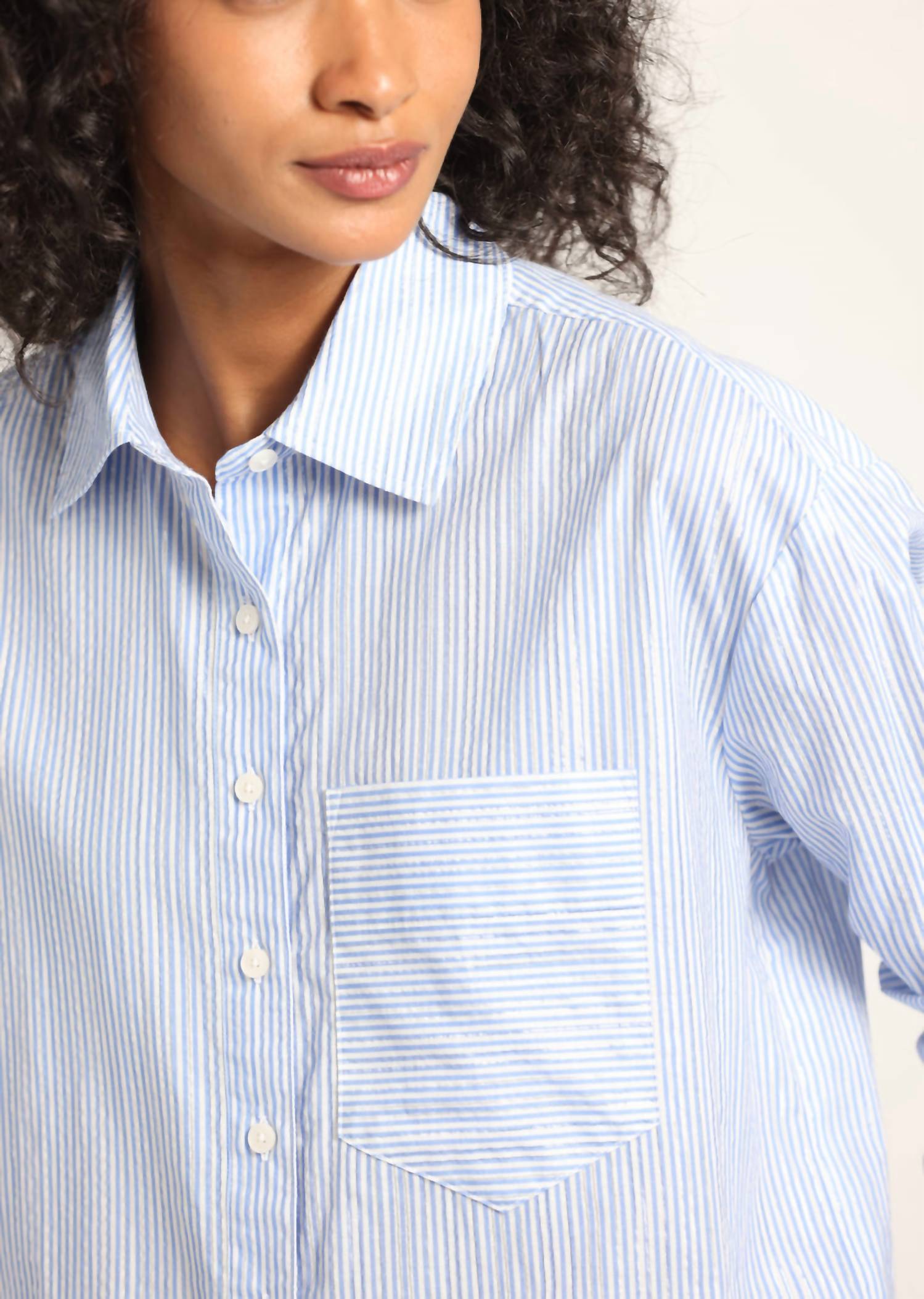Derek Lam 10 Crosby - Orianne Striped Shirt