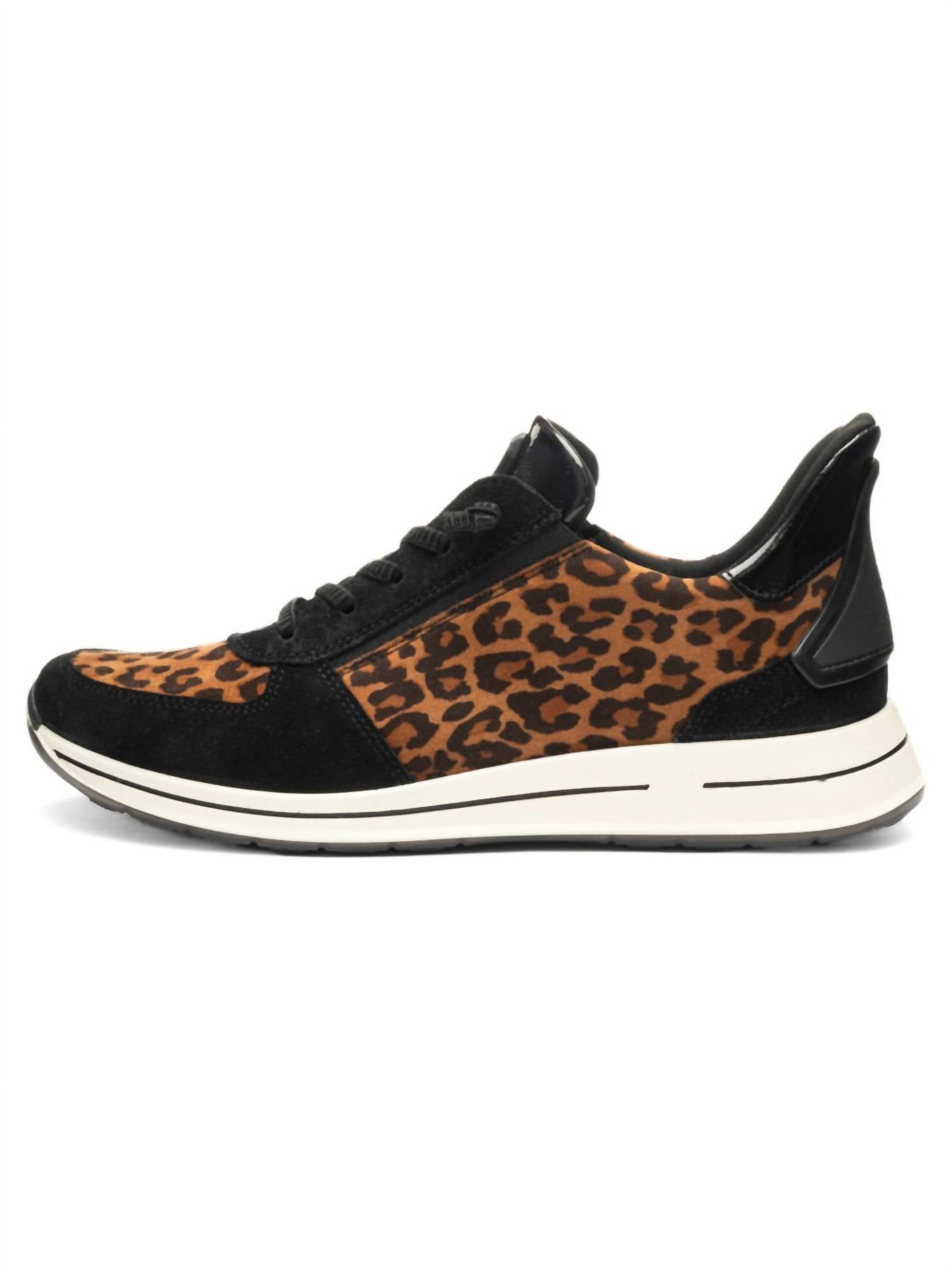Ara Shoes Ovation Lace-up Sneakers in black multi - women's sneaker - detail view