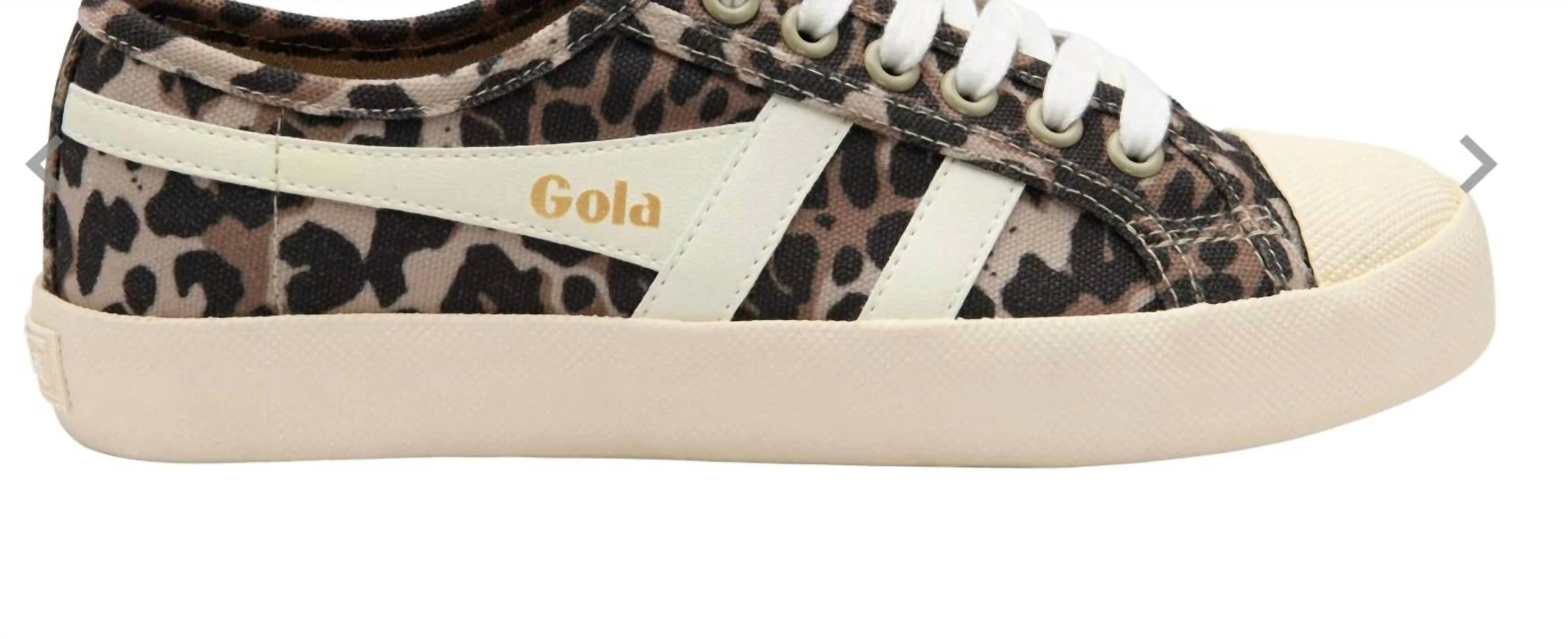 Gola - Women's Classics Coaster Leopard Print Trainers Sneakers