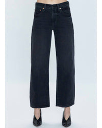 Pistola - Lexi Mid Rise Bowed Straight Jeans