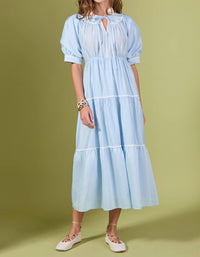 English Factory - Embroidery Midi Dress