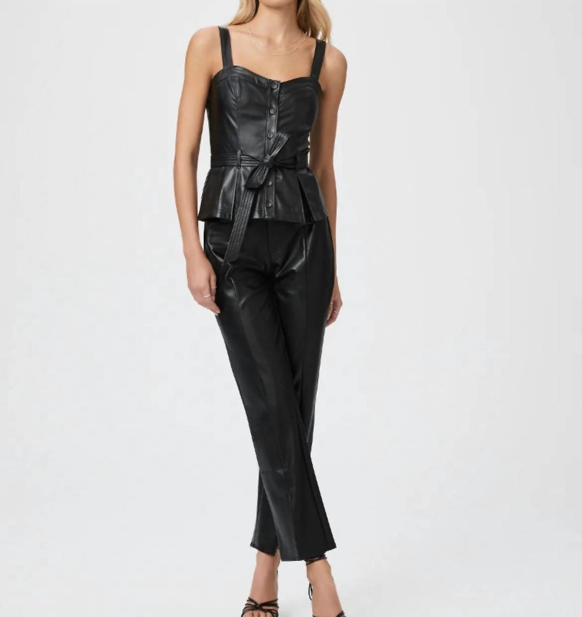 Paige - Indeya Pleated Peplum Top