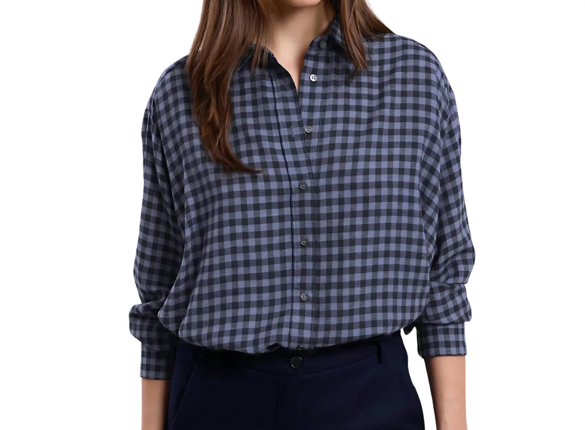 Hartford - Woven Plaid Long Sleeve Shirt