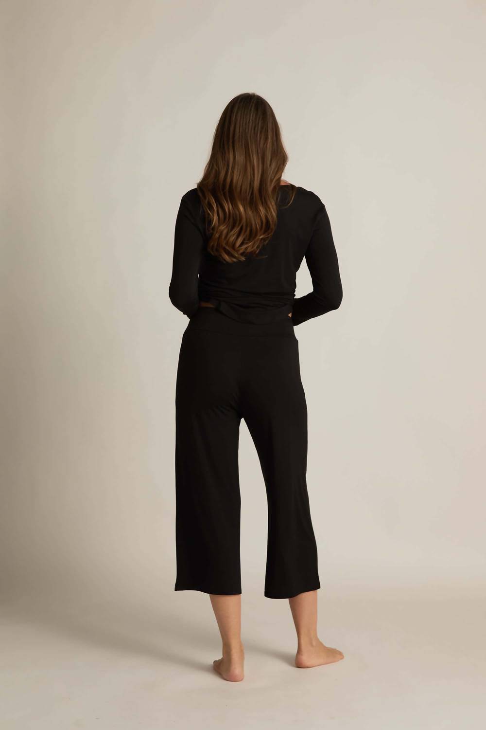 Faceplant Dreams - Wide Leg Capri Pants
