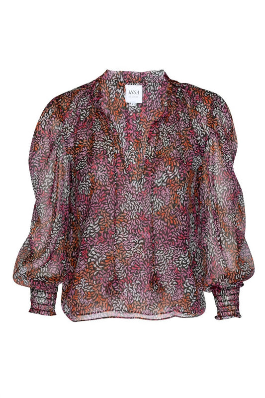 Misa Los Angeles - Siena Autumn Leaves Ditsy Top