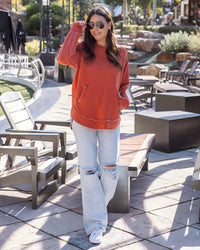 Grace And Lace - Women's Vintage Wash Tunic Sweatshirt