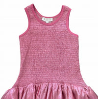 Hannah Banana - Girl's Shimmer Drop Waist Dress
