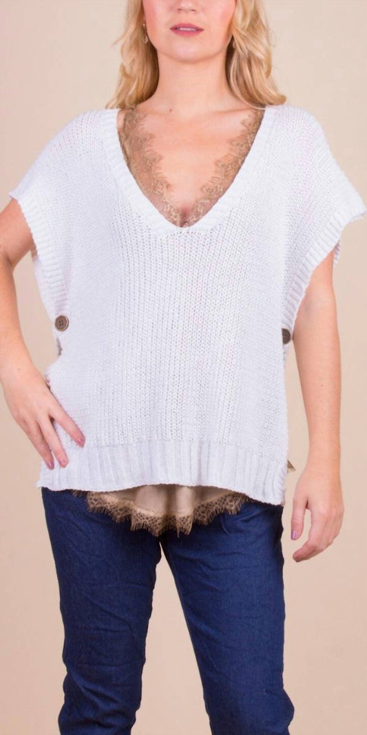 Gigi Moda - Editta V Neck Vest