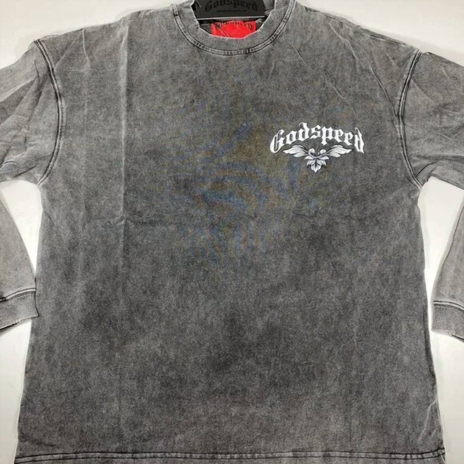 Godspeed New York - Men's Grail Skull Long Sleeve Tee