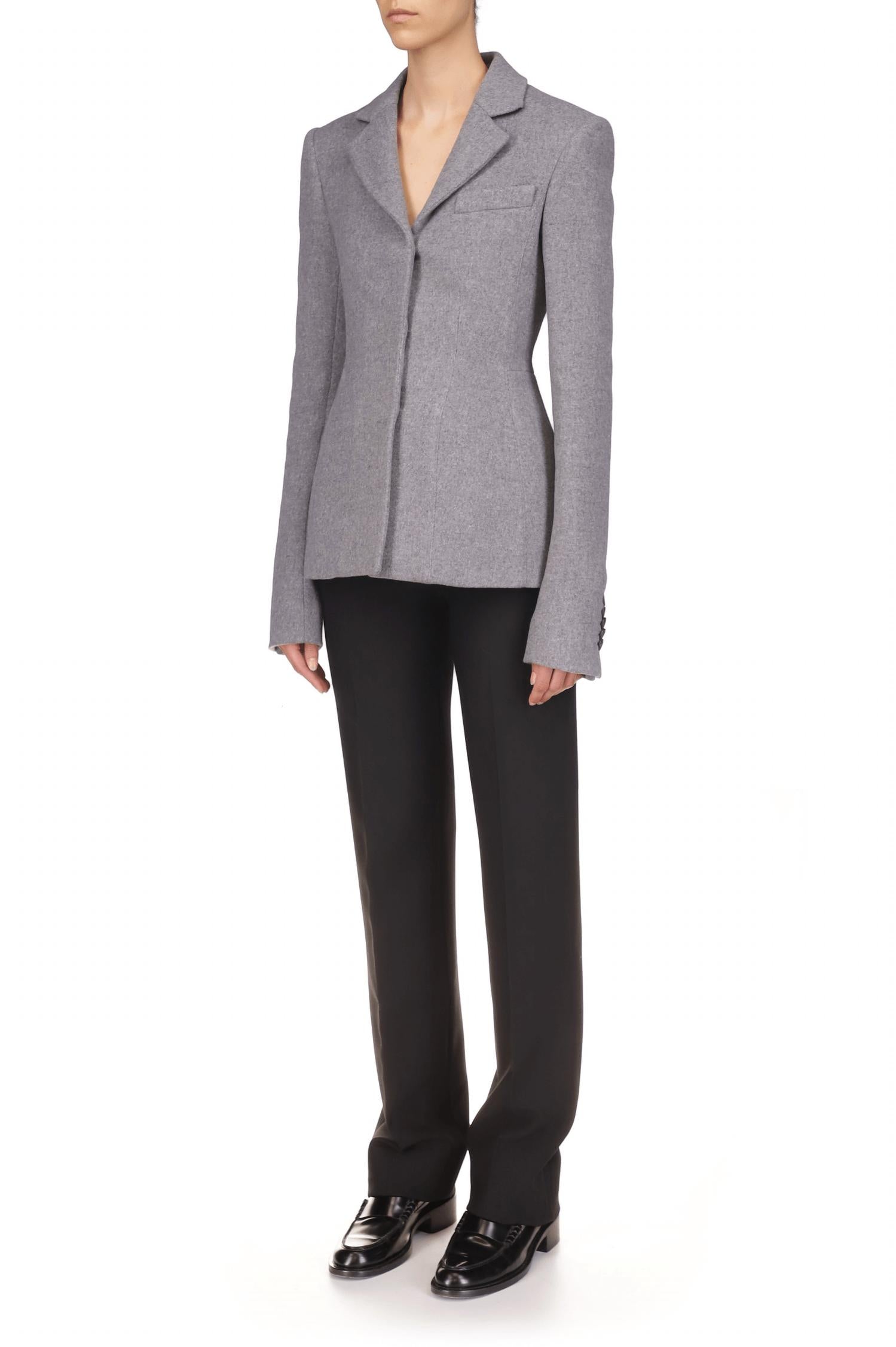Marina Moscone - Waisted Basque Blazer Jacket