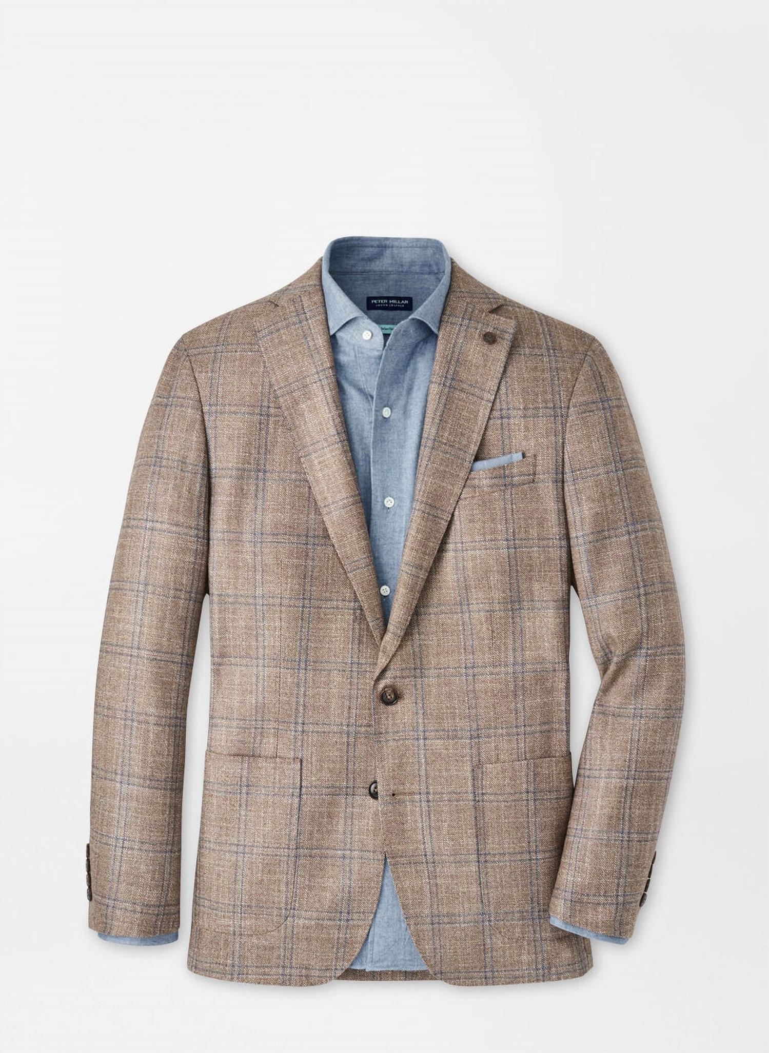 Peter Millar - Leroy Windowpane Soft Jacket