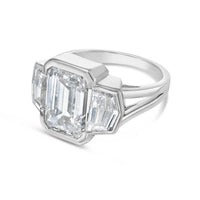 Diana M Jewels - Women's Emerald & Cadilac Lab-Grown Diamond Jewelry (6.00 Ct) - Elegant