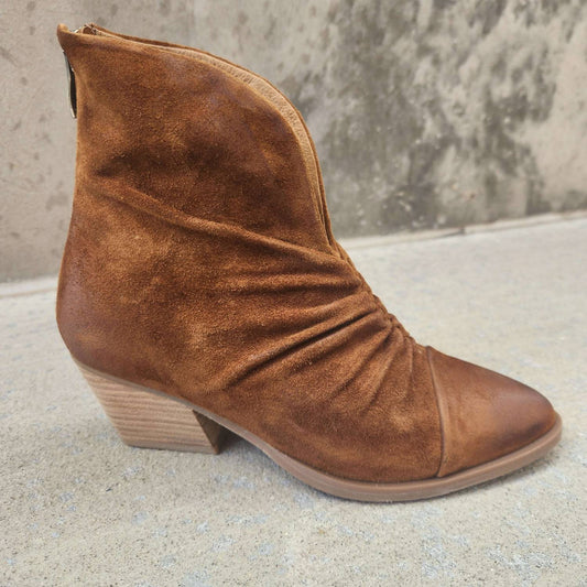 Women's Lowri Suede Heel Boots