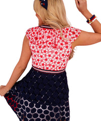 Brianna Cannon - American Beauty Eyelet Dress