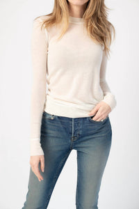 Rag & Bone - Marina Crewneck Long Sleeve Top