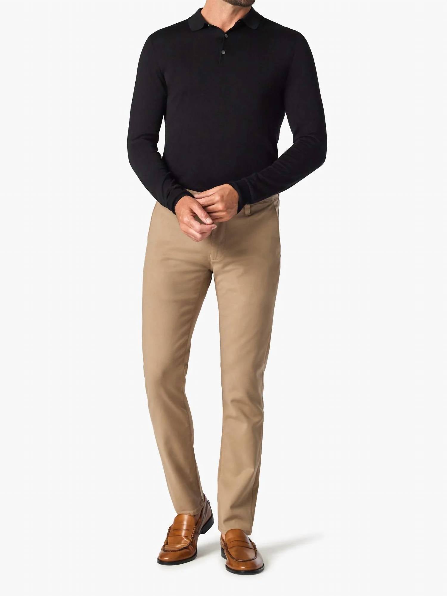 34 Heritage Verona Chino Pants in khaki high flyer - men's pants