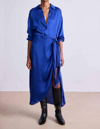 Apiece Apart - Alessandra Sarong Shirt Dress