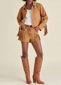 Steve Madden - Cheyenne Fringe Shorts